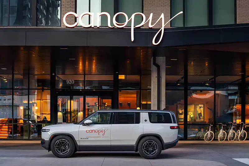 Canopy Nashville Downtown The Gulch, TN photography by Greg Ceo, photo edited by Valentin Sivyakov
