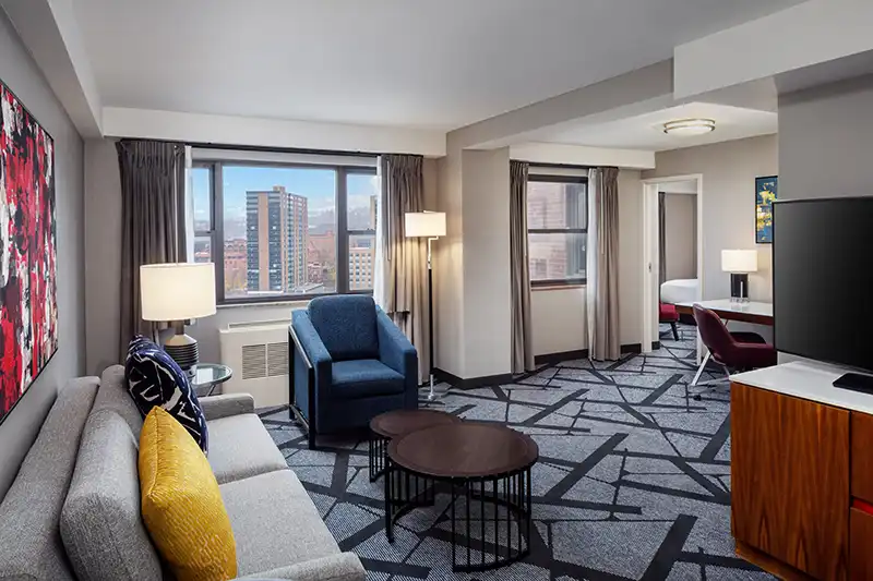 DoubleTree Pittsburgh Downtown, PA photography by Greg Ceo, photo edited by Valentin Sivyakov